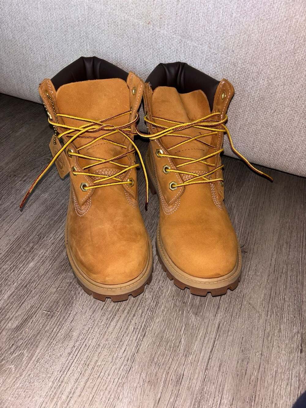 Timberland Premium 6-Inch Waterproof Boots Wheat Nubuck Style 12909